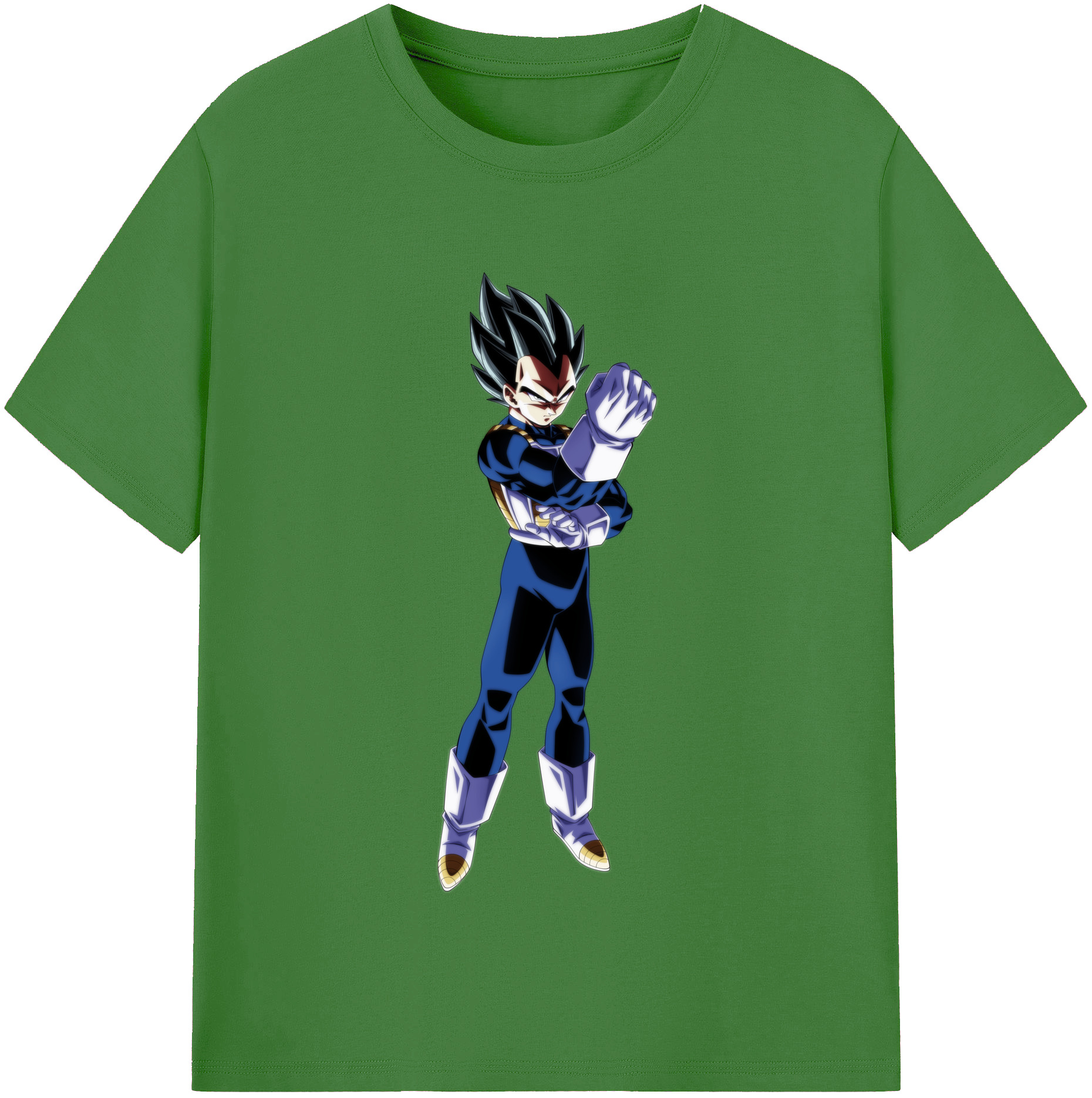 （画像用） ドラゴンボール ベジータ四世（Bejīta Yonsei）DRAGON BALL Vegeta IV レディースカジュアルプリントTシャツ（綿100％）